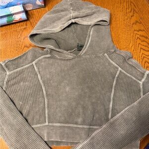 Wild Fable Textured Gray Hoodie